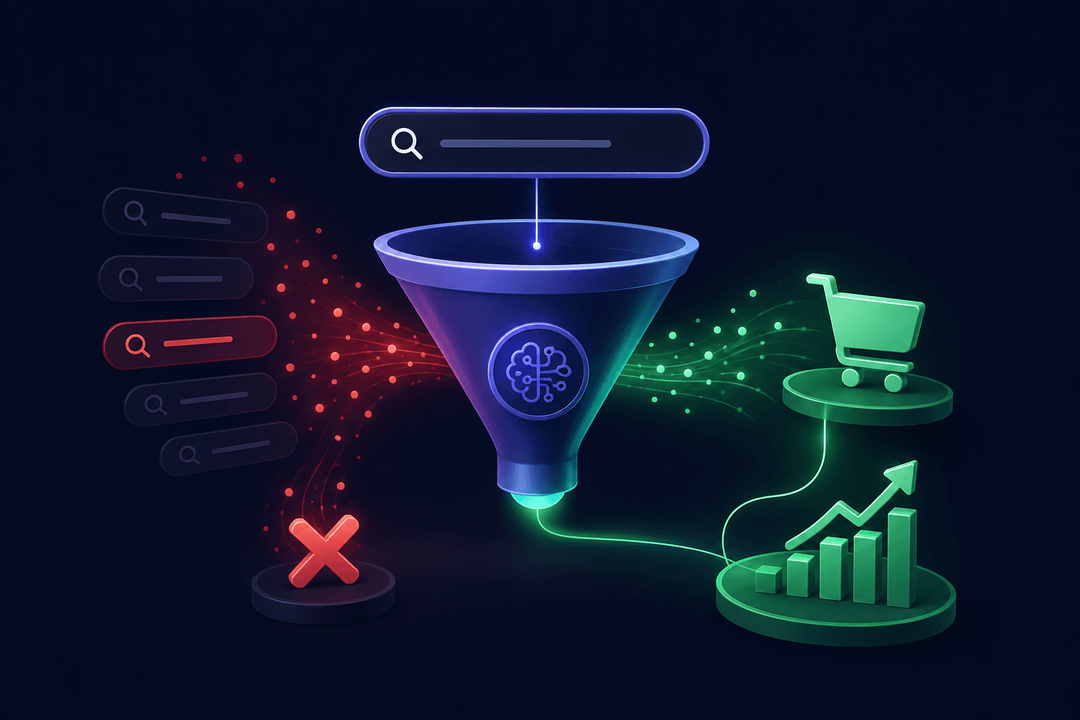 Broad Match & Budget Control. We keep broad match and brand terms from draining budget